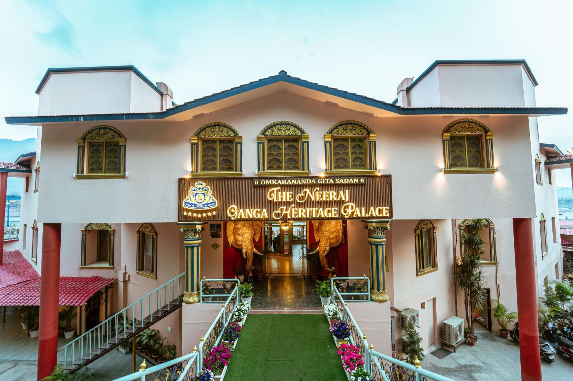 The Neeraj Ganga Heritage Palace Rishīkesh Exterior foto